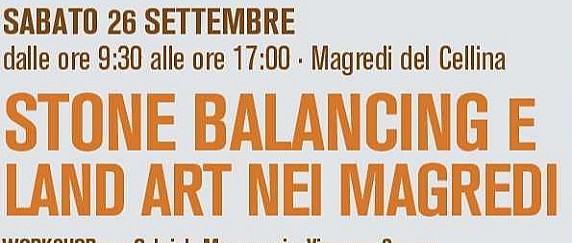 Workshop di Stone balancing e Land art