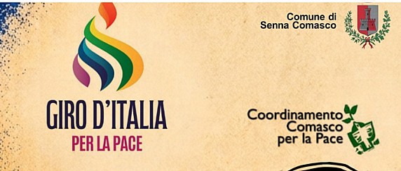Gito d'Italia per la Pace  "La pace ci riguarda" in collaborazione con Coordinamento Comasco per la Pace
