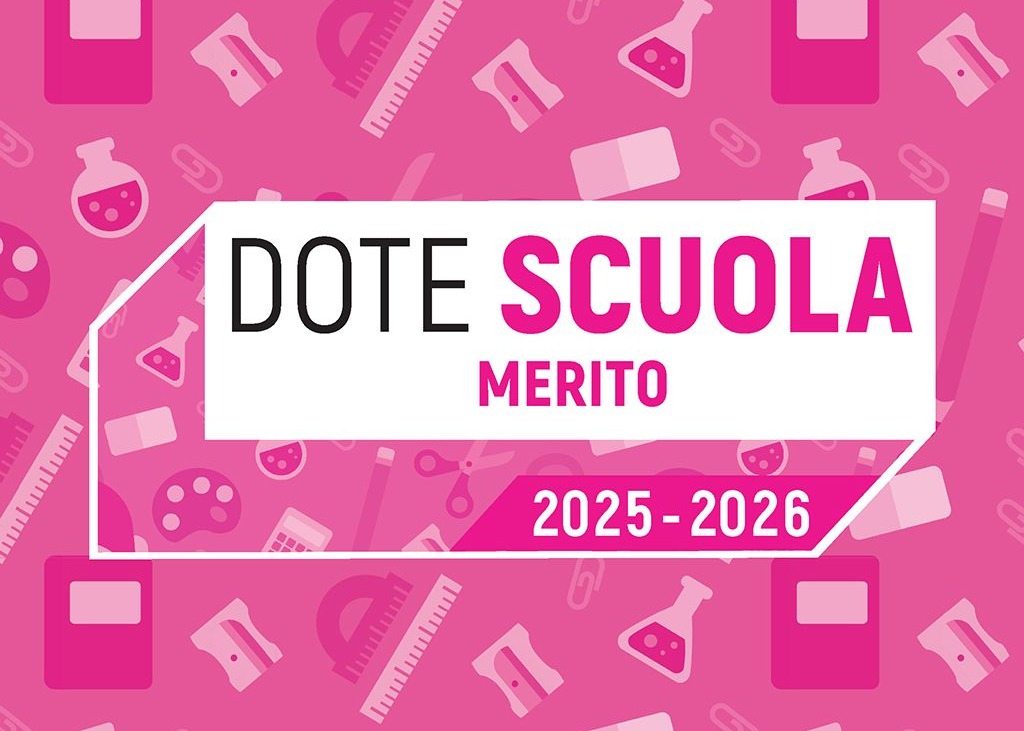 Bando “dote scuola – componente Merito, anno scolastico e formativo 2025/2026