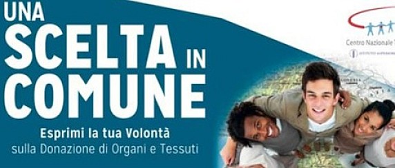 "Una scelta in Comune" - Donazione di organi e tessuti