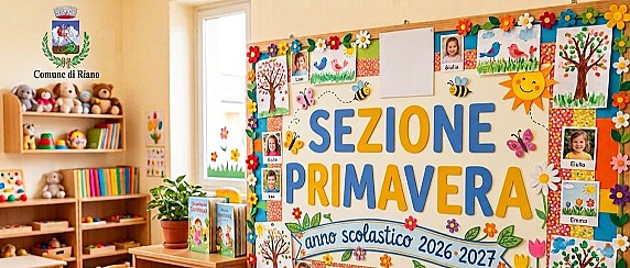 Riapprovazione della graduatoria ammissione classe Sezione Primavera, anno educativo 2026/2027, approvata con determina n. 702/2026.