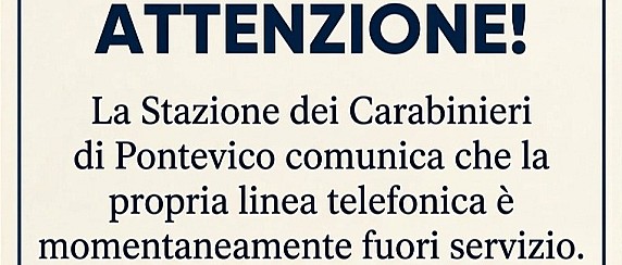 AVVISO ALLA CITTADINANZA