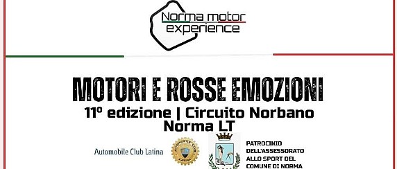[NORMA ESTATE 2026] 11° Edizione "Motori e Rosse Emozioni"