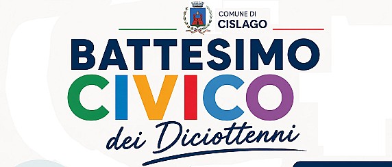 Battesimo Civico dei Diciottenni