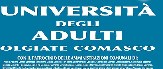 Università degli Adulti di Olgiate Comasco - Inaugurazione 22° Anno Accademico