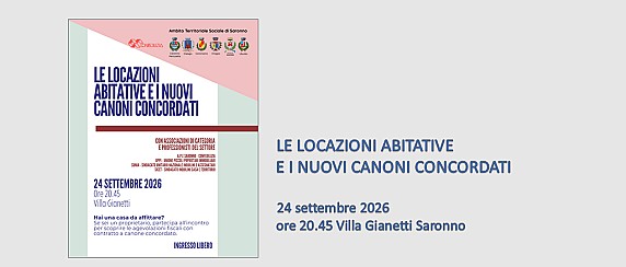 le locazioni abitative e i nuovi canoni concordati