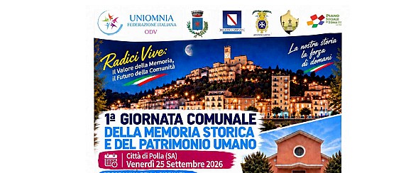 Polla celebra le sue radici: al via la 1ª Giornata Comunale della Memoria Storica e del Patrimonio Umano – “Radici Vive”