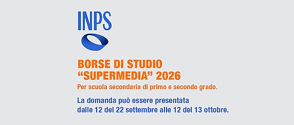 Borse di studio INPS “Supermedia 2026”