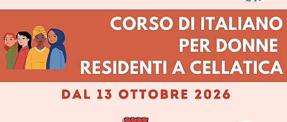 Corso di italiano per donne residenti a Cellatica