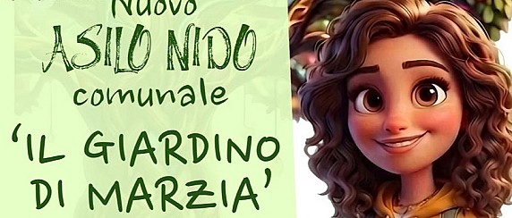 INAUGURAZIONE E OPEN DAY NUOVO ASILO NIDO COMUNALE "IL GIARDINO DI MARZIA"