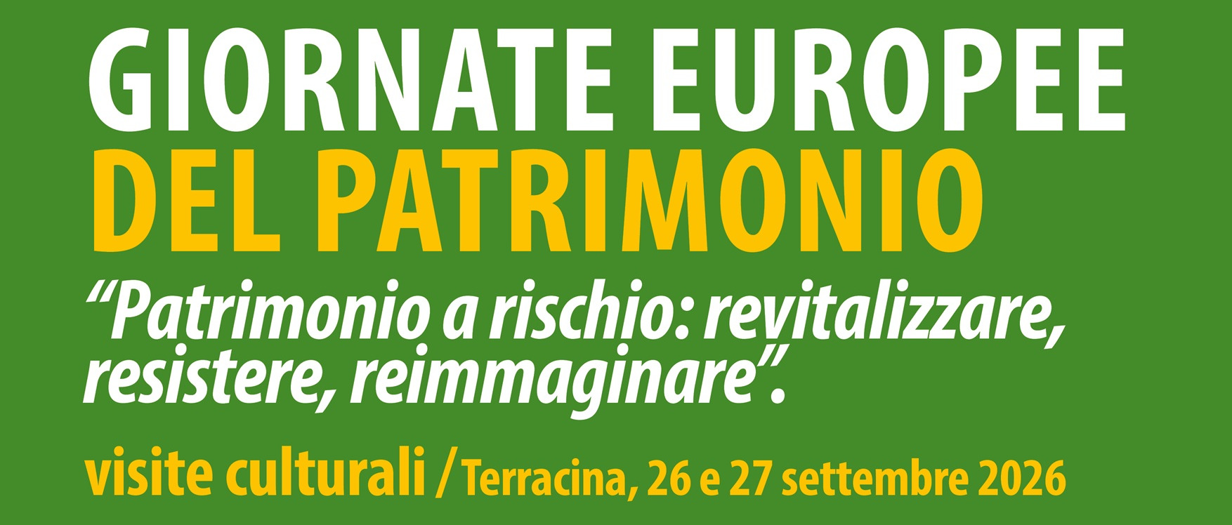 Giornate Europee del Patrimonio