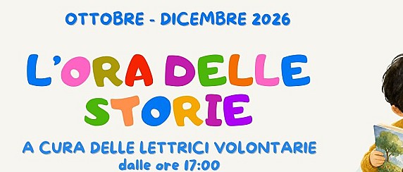 L'ora della storie : ottobre - dicembre 2026