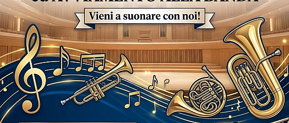 Corso di Orientamento Musicale ad indirizzo Bandistico 2026-2027 ed Avviamento alla Banda
