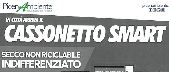 AVVISO ALLA CITTADINANZA - ATTIVAZIONE DEI NUOVI CASSONETTI SMART STRADALI PER IL CONFERIMENTO DEI RIFIUTI