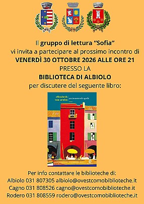 gruppo sofia 30 OTTOBRE 2026