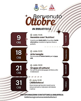 ottobre 2026 BiblioCastelbelforte