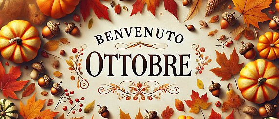 Calendario eventi mese di OTTOBRE 2026