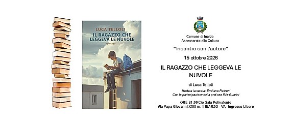 "Incontro con l'autore" presso Sala Polivalente - Via Papa Giovanni XXIII  nr. 1