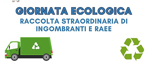 Giornata Ecologica del 01 ottobre 2026 Raccolta Ingombranti e RAEE