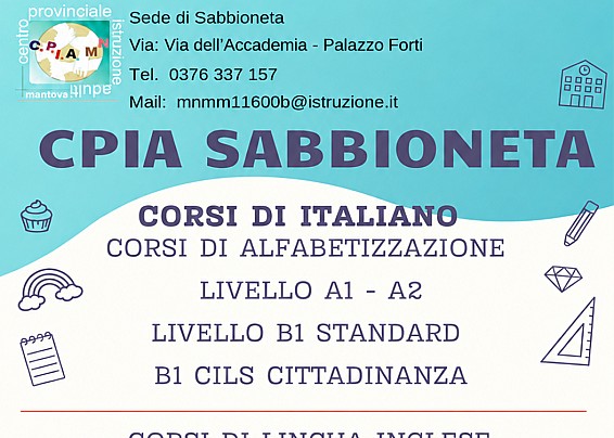 Corsi CPIA per adulti: opportunità di formazione a Bozzolo, Gazzuolo, Sabbioneta e Viadana