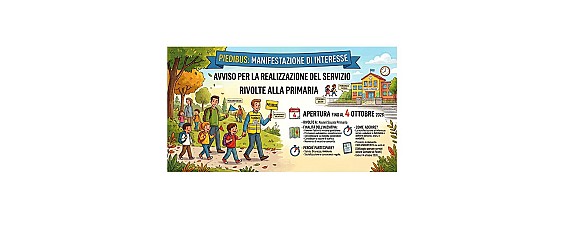 Manifestazione di interesse per la realizzazione del Piedibus
