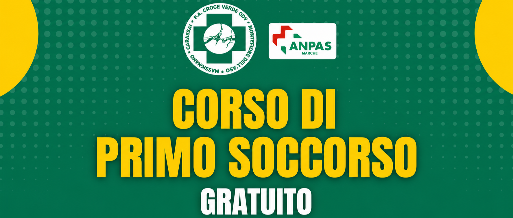 Corso di primo soccorso