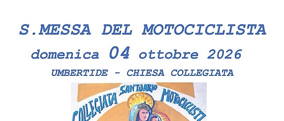 Santa Messa del Motociclista: il 4 ottobre appuntamento a Umbertide