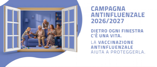 Campagna Antinfluenzale 2026/2027  Open Day Vaccinale Sabato 3 ottobre 2026 dalle ore 9.00 alle ore 15.00