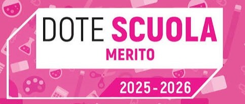 Dote Scuola - bando relativo alla componente merito
