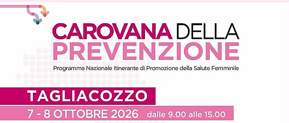 La Carovana della prevenzione arriva a Tagliacozzo