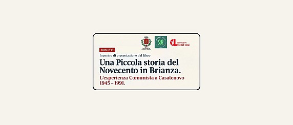 Una piccola storia del novecento in Brianza