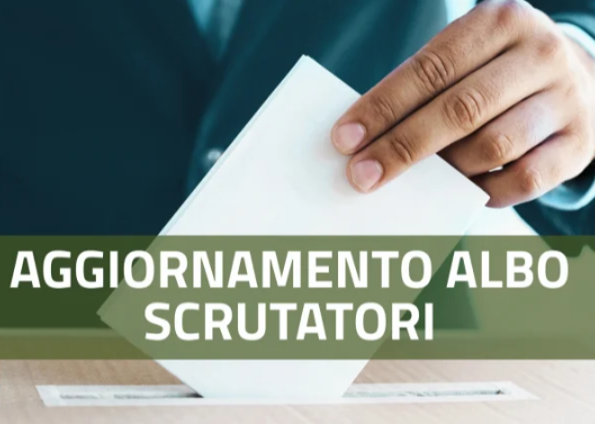AGGIORNAMENTO ALBO PERSONE IDONEE ALL'UFFICIO DI SCRUTATORE DI SEGGIO ELETTORALE - AVVISO PUBBLICO