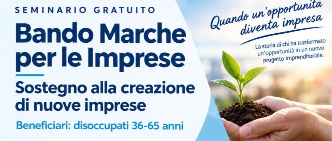 Bando Marche per le Imprese