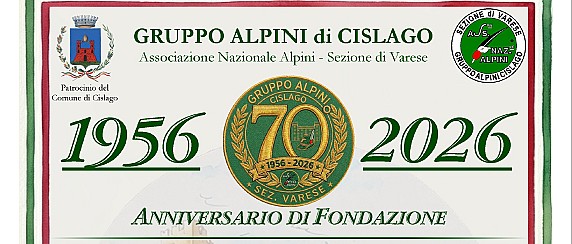 70° Anniversario del Gruppo Alpini di Cislago