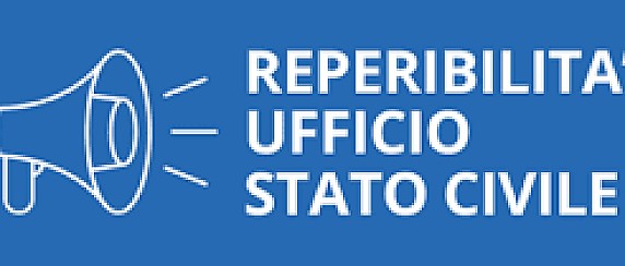 Reperibilità Ufficio di Stato Civile in data 05.10.2026