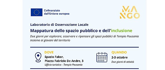 LOCT-IN: a Tempio Pausania il Laboratorio di Osservazione Locale