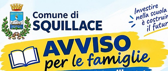 Avviso per le famiglie