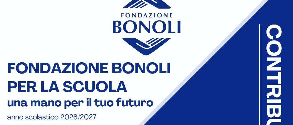 Bando Bonoli per la scuola, una mano per il tuo futuro