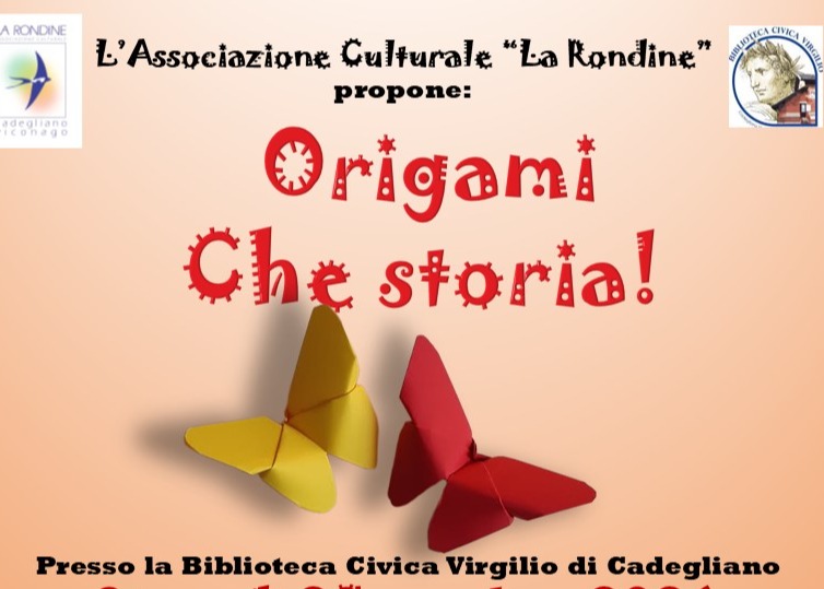 Biblioteca Comunale di Cadegliano Viconago - Laboratorio di origami per bambini