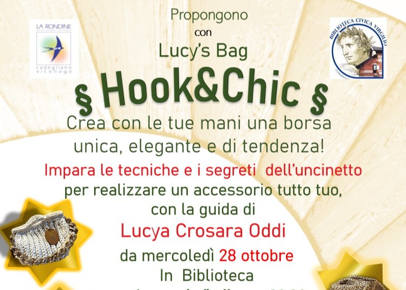 Biblioteca Comunale di Cadegliano Viconago - Corso di borse all’uncinetto