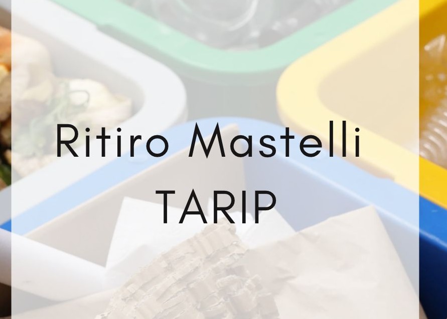 Ritiro mastelli Tarip: nuova apertura il giovedì mattina