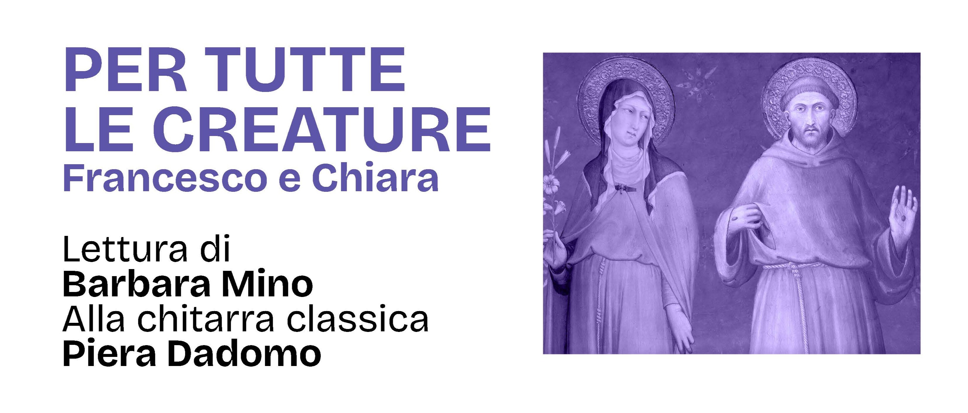 "La cura per tutte le creature": Francesco e Chiara protagonisti a Torbole Casaglia tra letture e musica