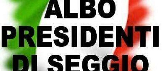 Aggiornamento Albo Presidenti Ufficio Elettorale