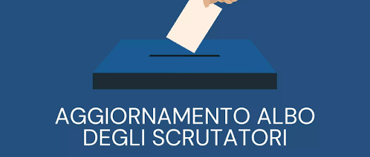 AVVISO DOMANDE DI INCLUSIONE NELL’ALBO DEGLI SCRUTTATORI DI SEGGIO.