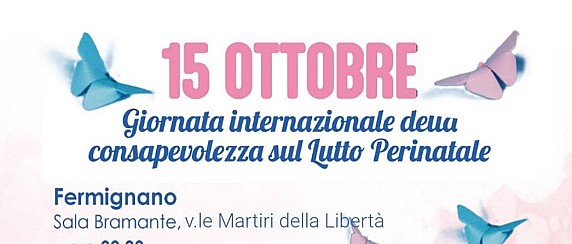 🦋 15 OTTOBRE – Giornata Internazionale della Consapevolezza sul Lutto Perinatale 🦋
