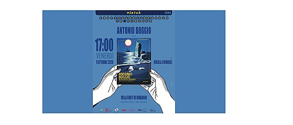 Antonio Boggio a Tempio con Nero Mediterraneo: doppio appuntamento per Mintuà