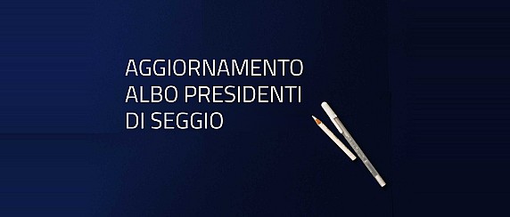 Aggiornamento Albo Presidente di seggio elettorale
