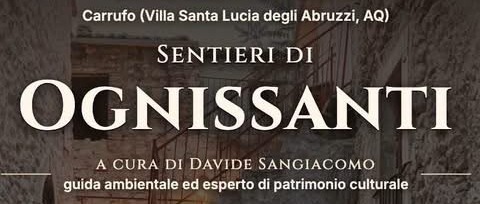 Sentiero di Ognissanti