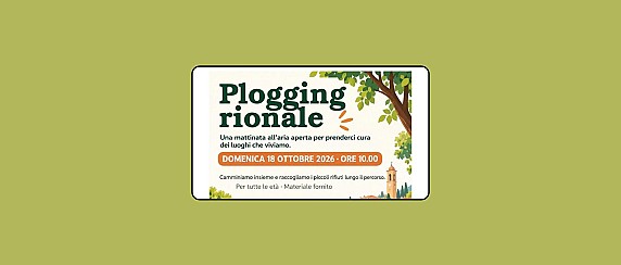 Plogging rionale - Domenica 18 ottobre
