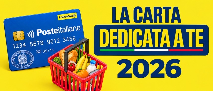 Carta Dedicata a Te 2026/2027: informazioni e assegnazione